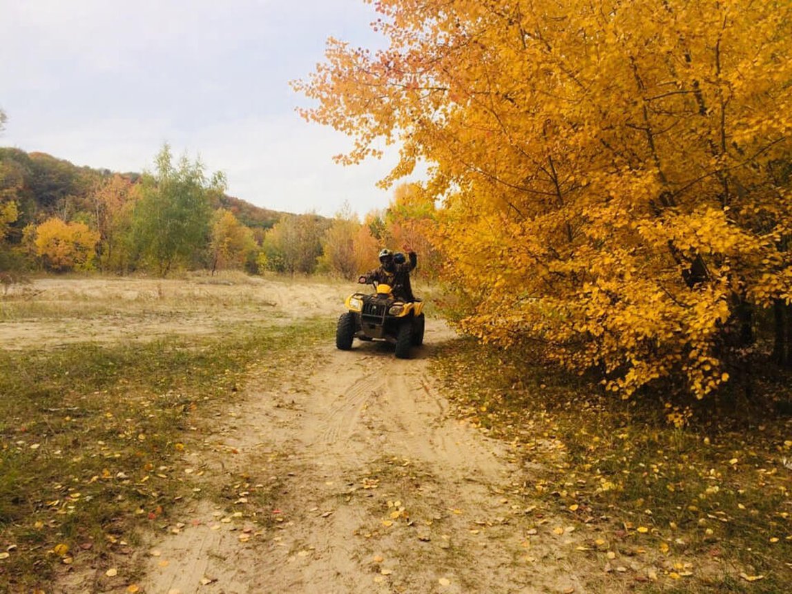 катание на квадроциклах