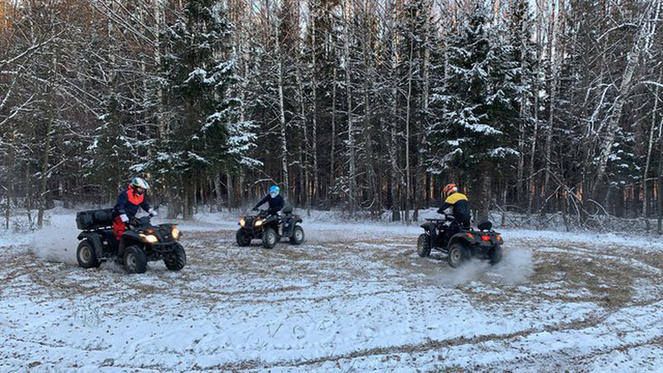 катание на квадроциклах